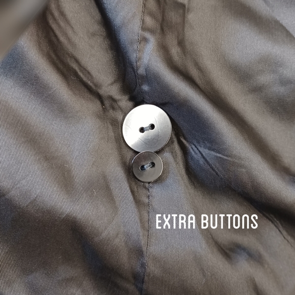 RESTORED 1940s Style Linen Blend Blazer (see measurements!) - Picture 14 of 15